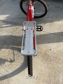 Vintage Schwinn Sierra 4130 Chrome-Moly Men's Bike with origional bike cargorack