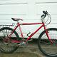 Vintage Schwinn Sierra Bicycle Classic 80s Mtb 17.5 Cromo Frame Red