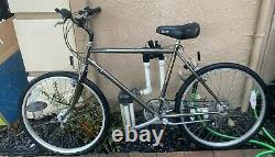 Vintage Schwinn Sierra Mountain Bike Grey metalic color way 26