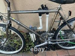 Vintage Schwinn Sierra Mountain Bike Grey metalic color way 26