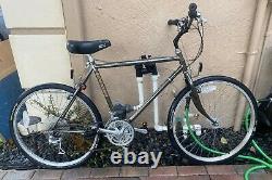 Vintage Schwinn Sierra Mountain Bike Grey metalic color way 26