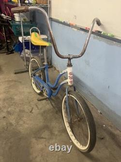 Vintage Schwinn Slik Chik, Lil Chik, Stingray, BANANA SEAT 1950s 20in bike