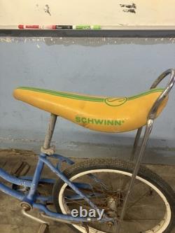 Vintage Schwinn Slik Chik, Lil Chik, Stingray, BANANA SEAT 1950s 20in bike