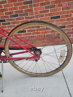 Vintage Schwinn Speedster Bicycle Red, Late 70s