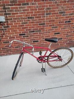 Vintage Schwinn Speedster Bicycle Red, Late 70s