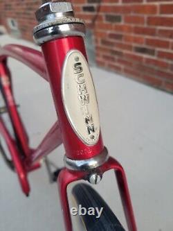 Vintage Schwinn Speedster Bicycle Red, Late 70s