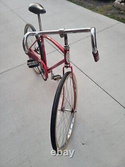 Vintage Schwinn Speedster Bicycle Red, Late 70s