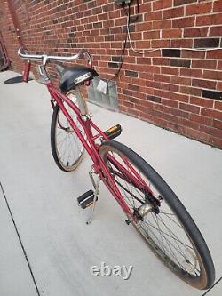 Vintage Schwinn Speedster Bicycle Red, Late 70s