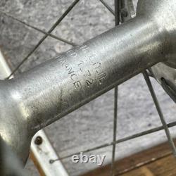 Vintage Schwinn Sports Tourer Wheels 27in Wheelset Weinmann 36H Rims 123mm 72
