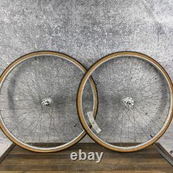 Vintage Schwinn Sports Tourer Wheels 27in Wheelset Weinmann 36H Rims 123mm 72