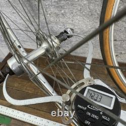 Vintage Schwinn Sports Tourer Wheels 27in Wheelset Weinmann 36H Rims 123mm 72