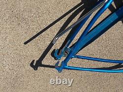 Vintage Schwinn Starlet 26 Bicycle Frame w Pedal Crank & Front Fork Orig Paint