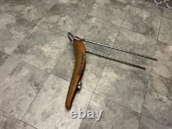 Vintage Schwinn Sting-Ray Banana Seat Rare Brown with Metal Tag Emblem- Chrome
