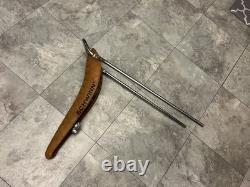 Vintage Schwinn Sting-Ray Banana Seat Rare Brown with Metal Tag Emblem- Chrome