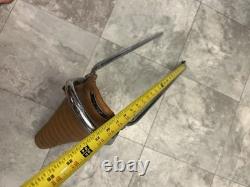 Vintage Schwinn Sting-Ray Banana Seat Rare Brown with Metal Tag Emblem- Chrome