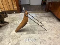 Vintage Schwinn Sting-Ray Banana Seat Rare Brown with Metal Tag Emblem- Chrome