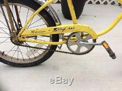 Vintage Schwinn Sting-Ray Bicycle Complete From 1970's