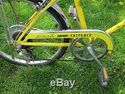 Vintage Schwinn Sting Ray Fastback Stik Shift Muscle Bike Bicycle October 1972