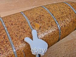 Vintage Schwinn Sting-Ray Gold Glitter Banana Seat Made USA Original 1970s