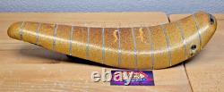 Vintage Schwinn Sting-Ray Gold Glitter Banana Seat Made USA Original 1970s