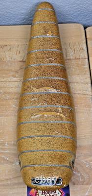 Vintage Schwinn Sting-Ray Gold Glitter Banana Seat Made USA Original 1970s