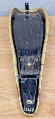 Vintage Schwinn Sting-Ray Gold Glitter Banana Seat Made USA Original 1970s