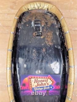 Vintage Schwinn Sting-Ray Gold Glitter Banana Seat Made USA Original 1970s