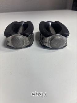 Vintage Schwinn Sting-Ray Krate Bicycle Pedals Rubber Block Chrome Pair