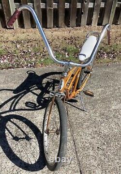 Vintage Schwinn Sting-Ray Orange 20 Wheel Kids Bike February 1965
