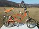 Vintage Schwinn Sting Ray Orange Krate Bicycle Stik Shifter Wow Look