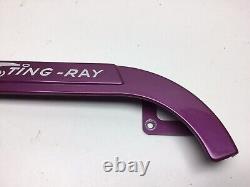 Vintage Schwinn Stingray Bicycle Chainguard Purple Violet 20 Bike