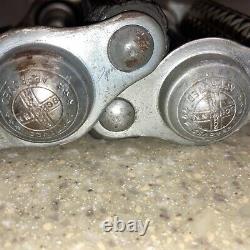 Vintage Schwinn Stingray Bicycle Cross Block Waffle Pedals Made in USA