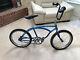 Vintage Schwinn Stingray Blue Bmx Bx Around 1977 Bicycle Bike