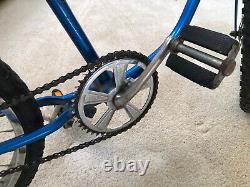 Vintage Schwinn Stingray Blue BMX BX around 1977 Bicycle Bike