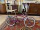Vintage Schwinn Stingray Deluxe 1966 Violet Boys Original Paint Bicycle