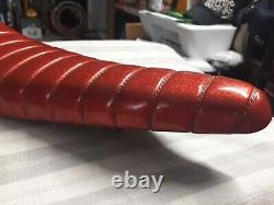Vintage Schwinn Stingray Deep Tufted Banana Seat Rare Red Color