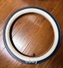 Vintage Schwinn Stingray Deluxe 67 Slik 20x2.125 Whitewall Tire Only USA NOS