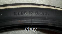 Vintage Schwinn Stingray Deluxe Superior White Line Front Bicycle Tire 20x 1 3/4