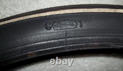 Vintage Schwinn Stingray Deluxe Superior White Line Front Bicycle Tire 20x 1 3/4