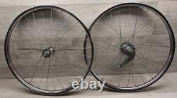 Vintage Schwinn Stingray Fastback 20 x 1 3/8 S-5 Front & Rear Coaster Wheelset
