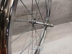 Vintage Schwinn Stingray Fastback 20 x 1 3/8 S-5 Front & Rear Coaster Wheelset