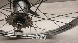 Vintage Schwinn Stingray Fastback 20 x 1 3/8 S-5 Front & Rear Coaster Wheelset