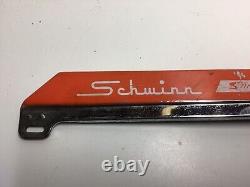Vintage Schwinn Stingray Fastback Bicycle Chainguard Original Orange