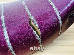 Vintage Schwinn Stingray Fastback Purple Violet Glitter Banana Seat Original