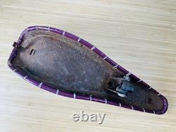 Vintage Schwinn Stingray Fastback Purple Violet Glitter Banana Seat Original