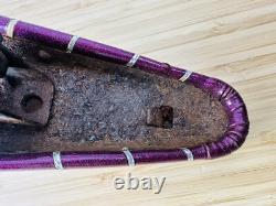 Vintage Schwinn Stingray Fastback Purple Violet Glitter Banana Seat Original
