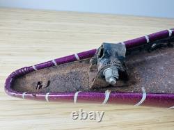 Vintage Schwinn Stingray Fastback Purple Violet Glitter Banana Seat Original