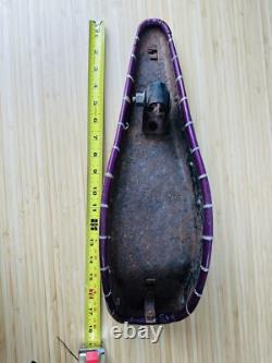 Vintage Schwinn Stingray Fastback Purple Violet Glitter Banana Seat Original