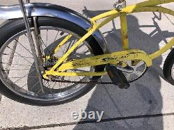 Vintage Schwinn Stingray Kool Lemon 1971 Boys Bicycle Complete