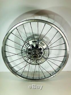 Vintage Schwinn Stingray Krate 20 S-2 S2 5 Speed Rim Wheel Side Stamped